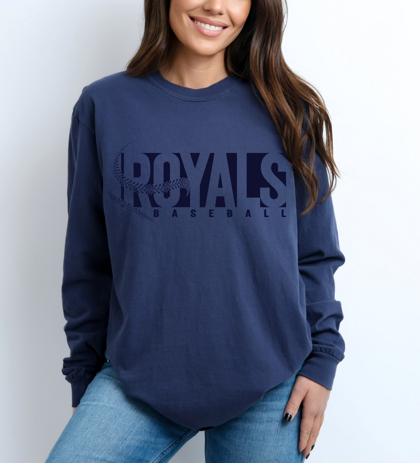Royals Baseball Triple (Comfort Colors)