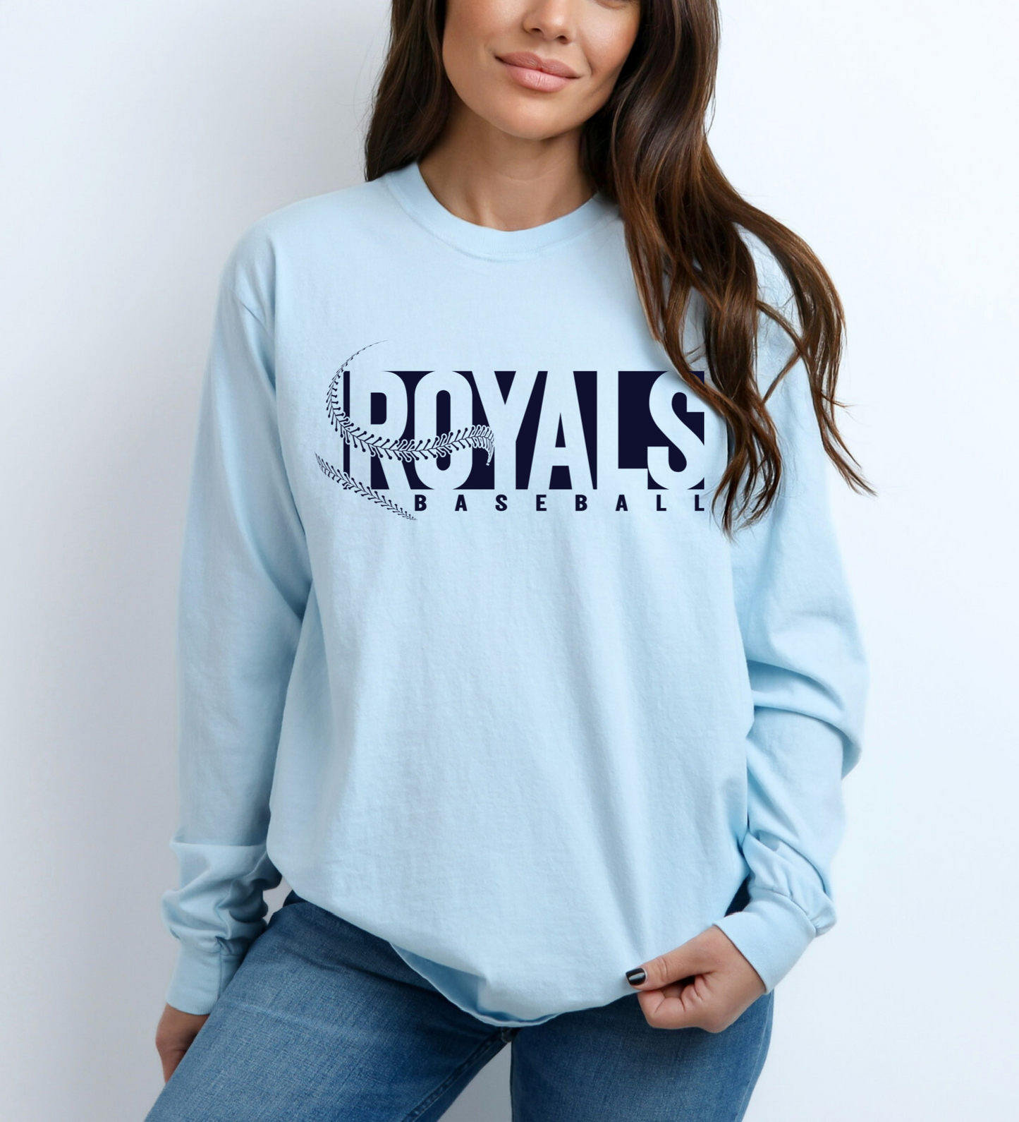 Royals Baseball Triple (Comfort Colors)