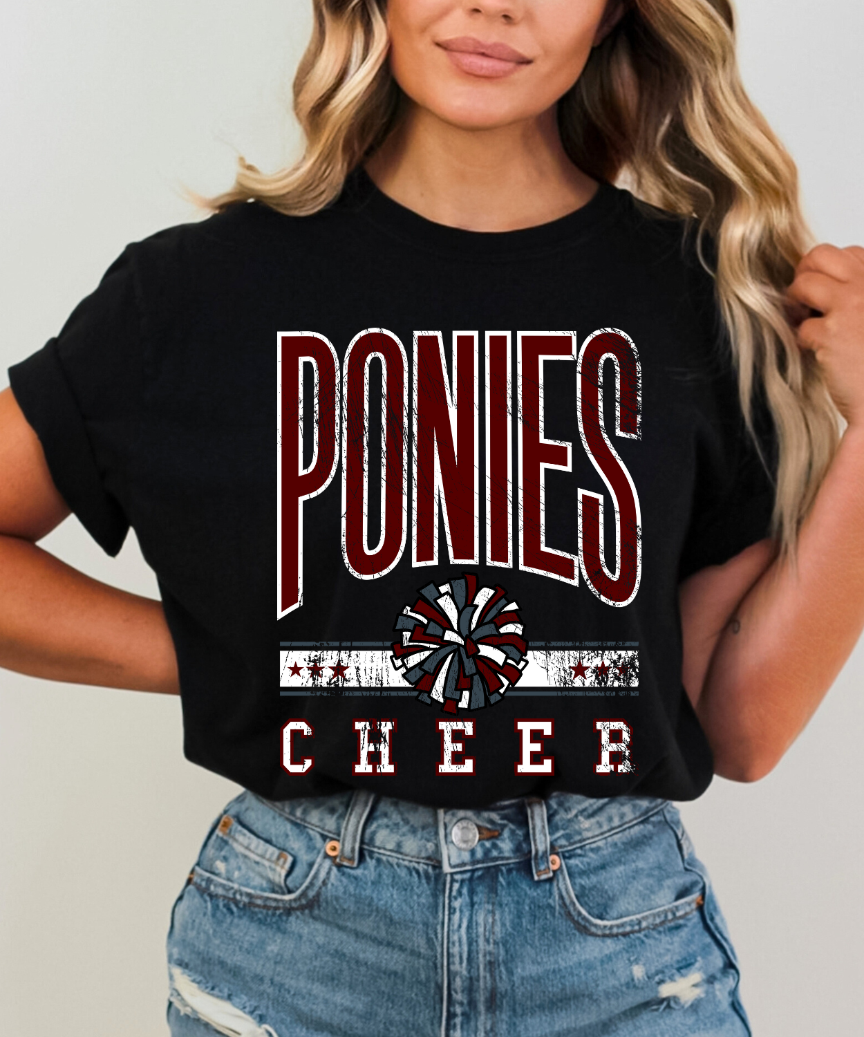 Ponies Cheer All-Star (Gildan)