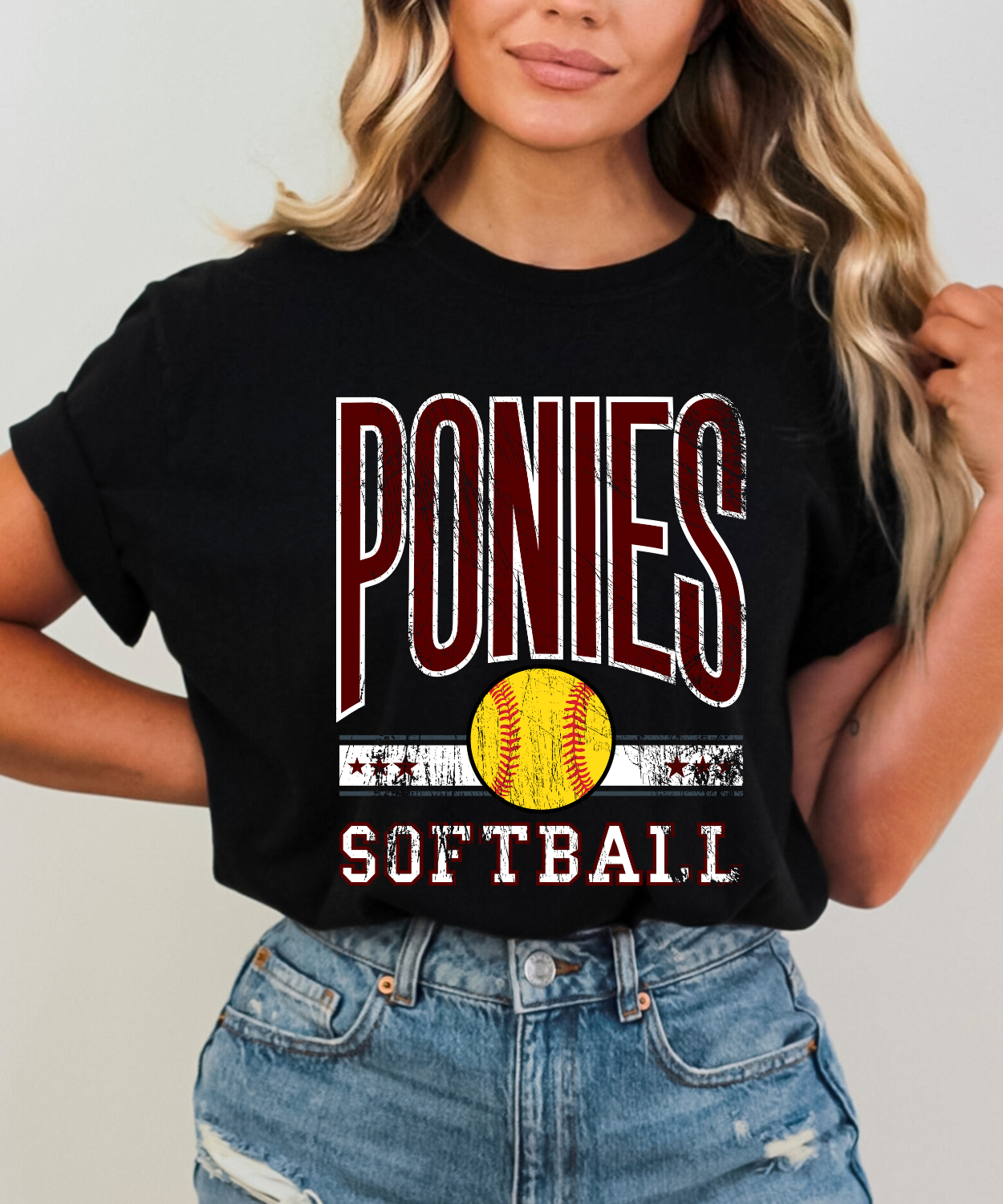 Ponies Softball All-Star (Gildan)