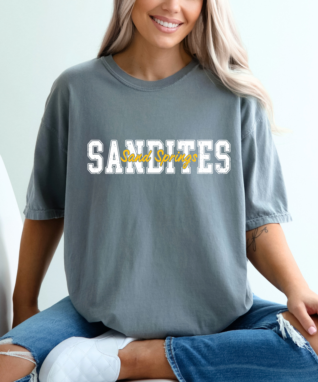 Sand Springs Sandites WHITE (Comfort Colors)