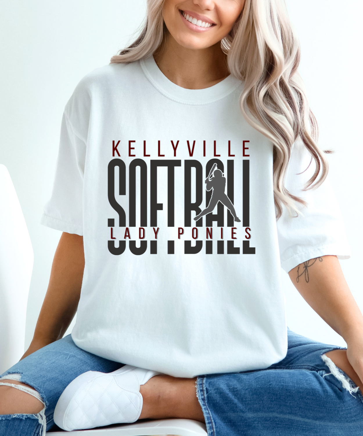 Lady Ponies Softball (Comfort Colors)