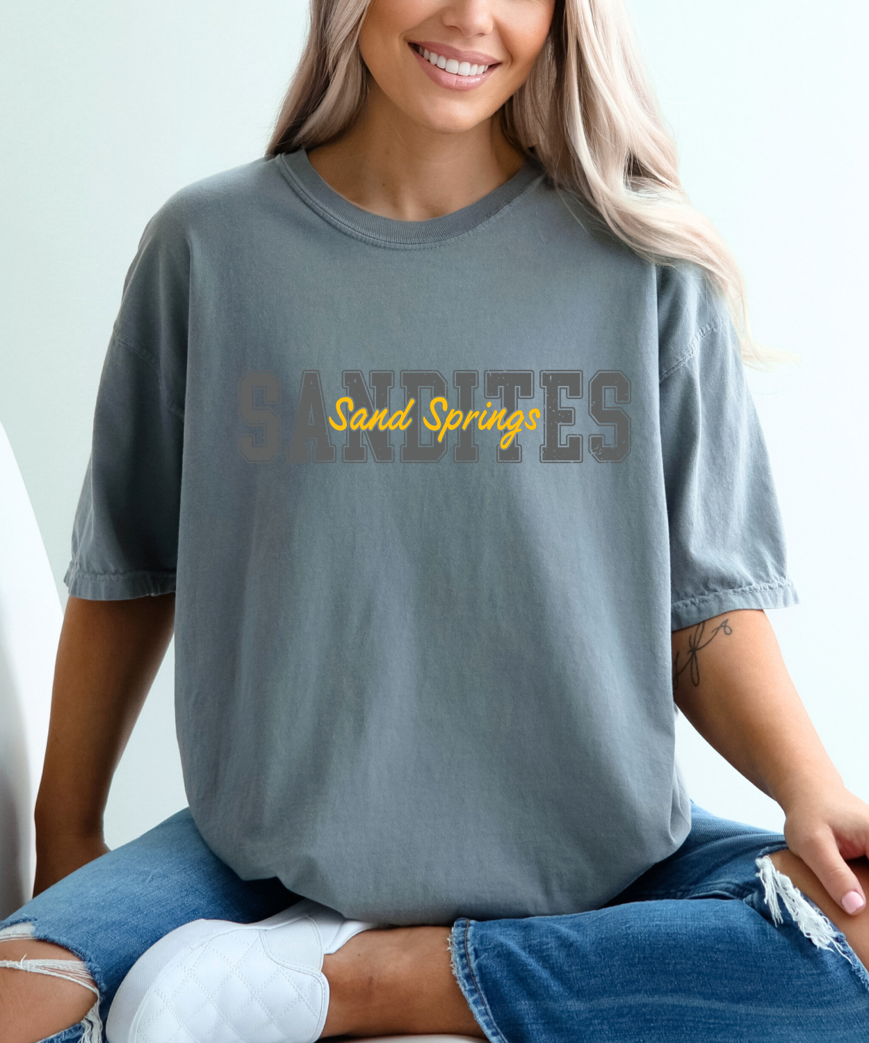 Sand Springs Sandites GREY (Comfort Colors)
