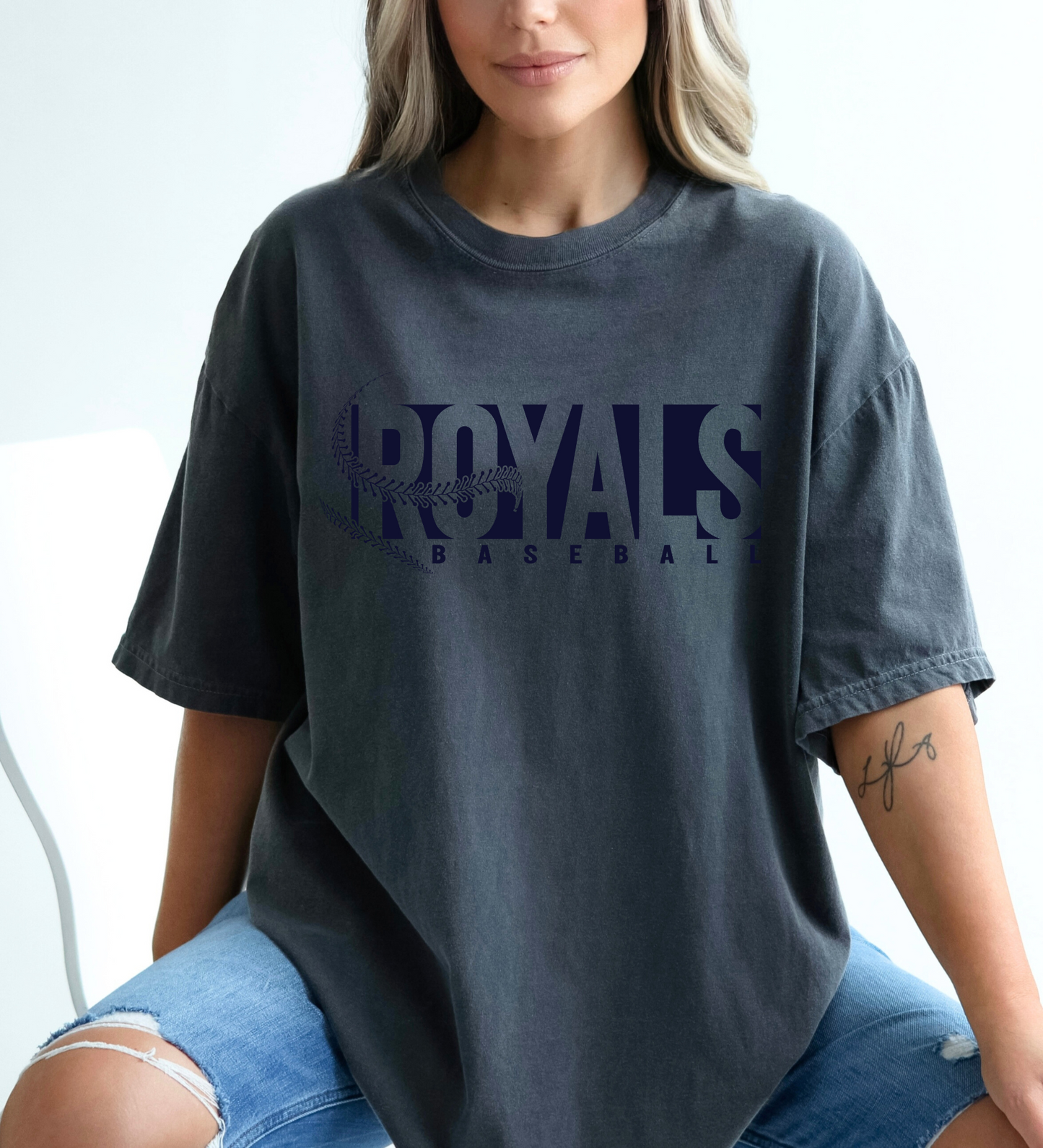 Royals Baseball Triple (Comfort Colors)