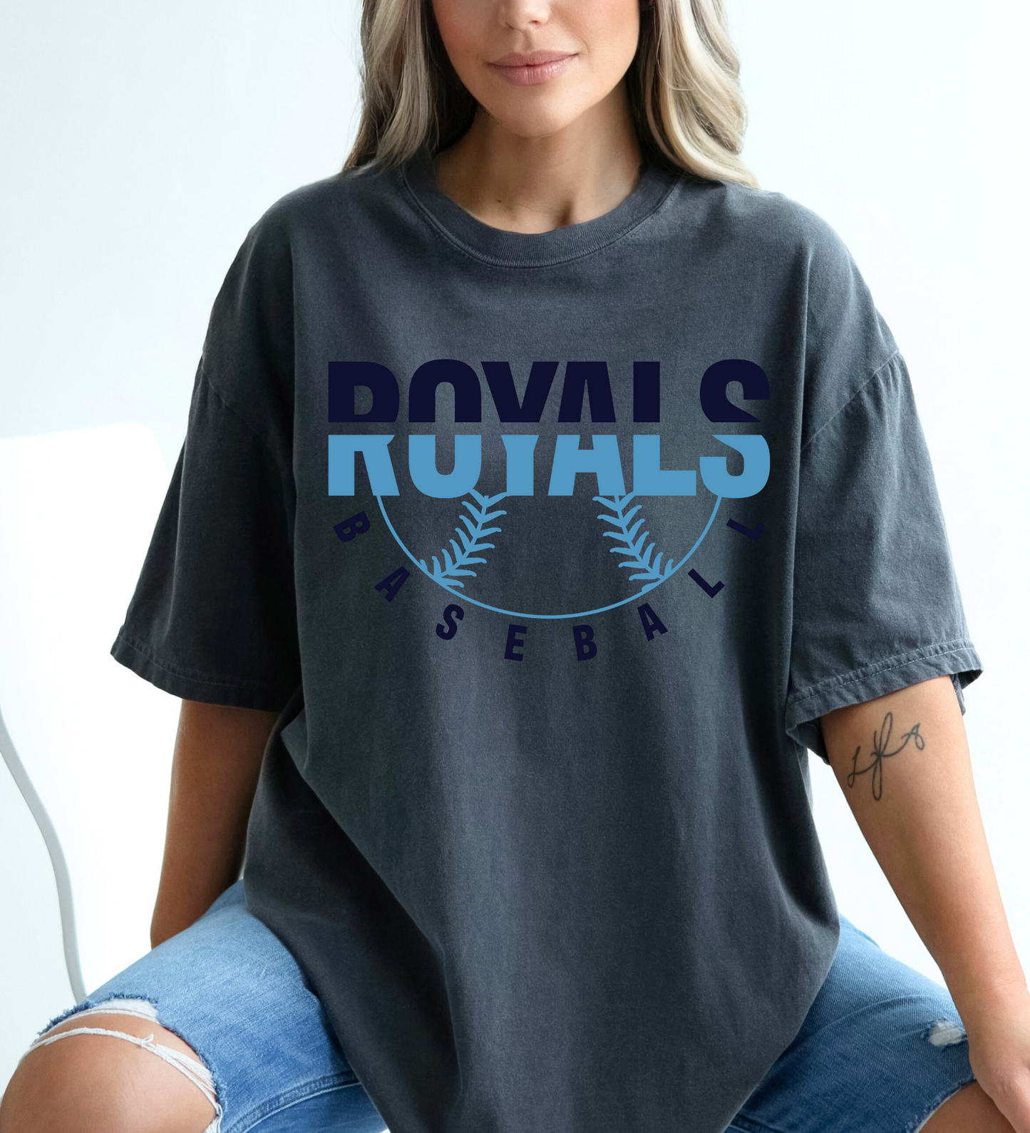 Royals Baseball Homerun (Comfort Colors)