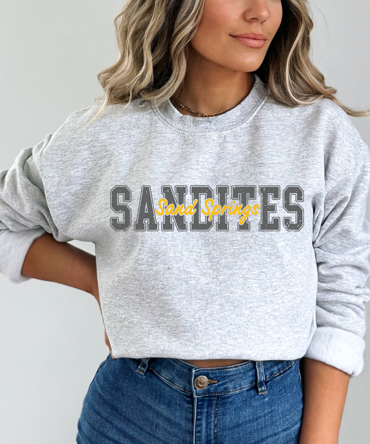 Sand Springs Sandites GREY (Gildan)