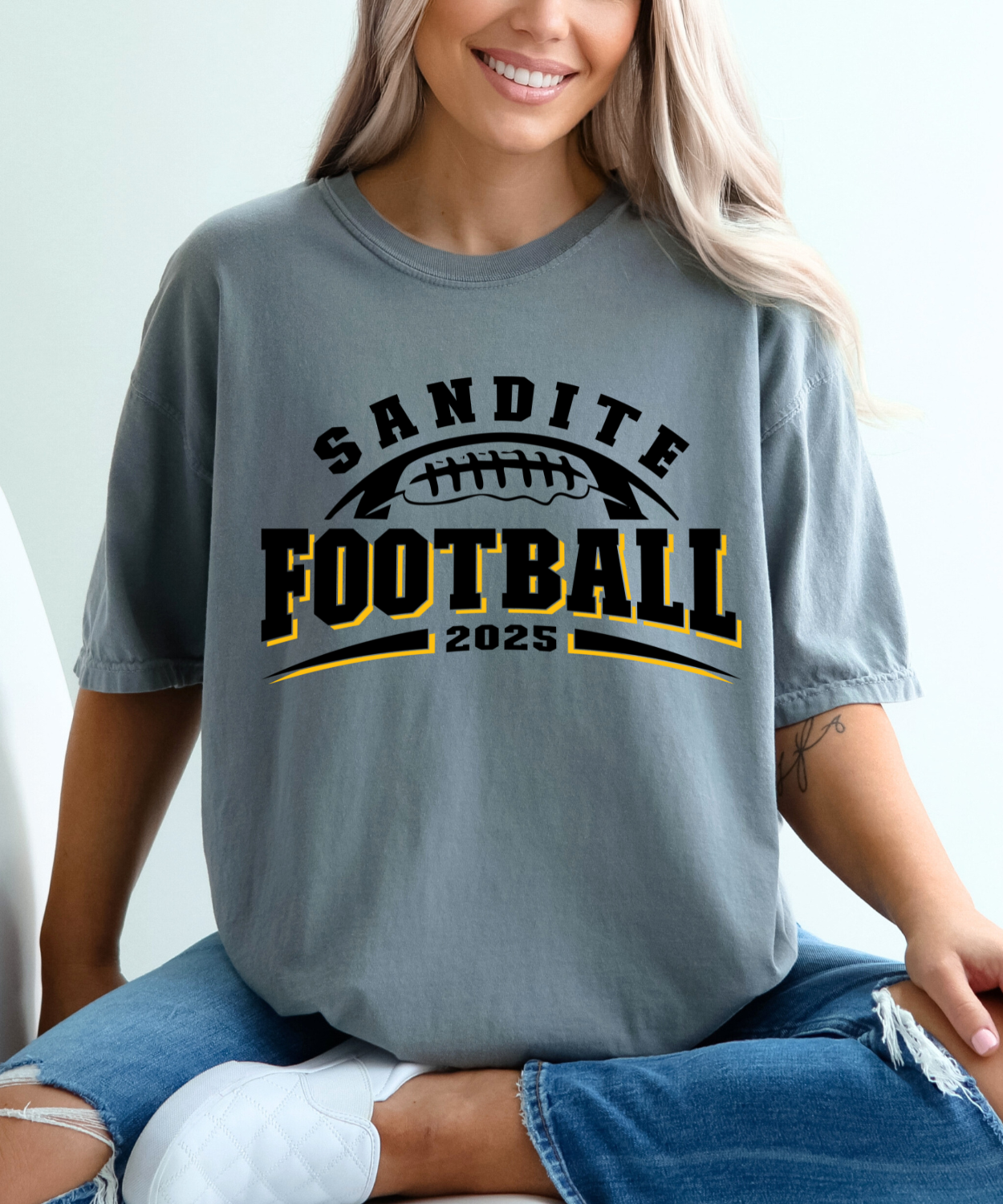 Sandite Football 2025 (Comfort Colors)