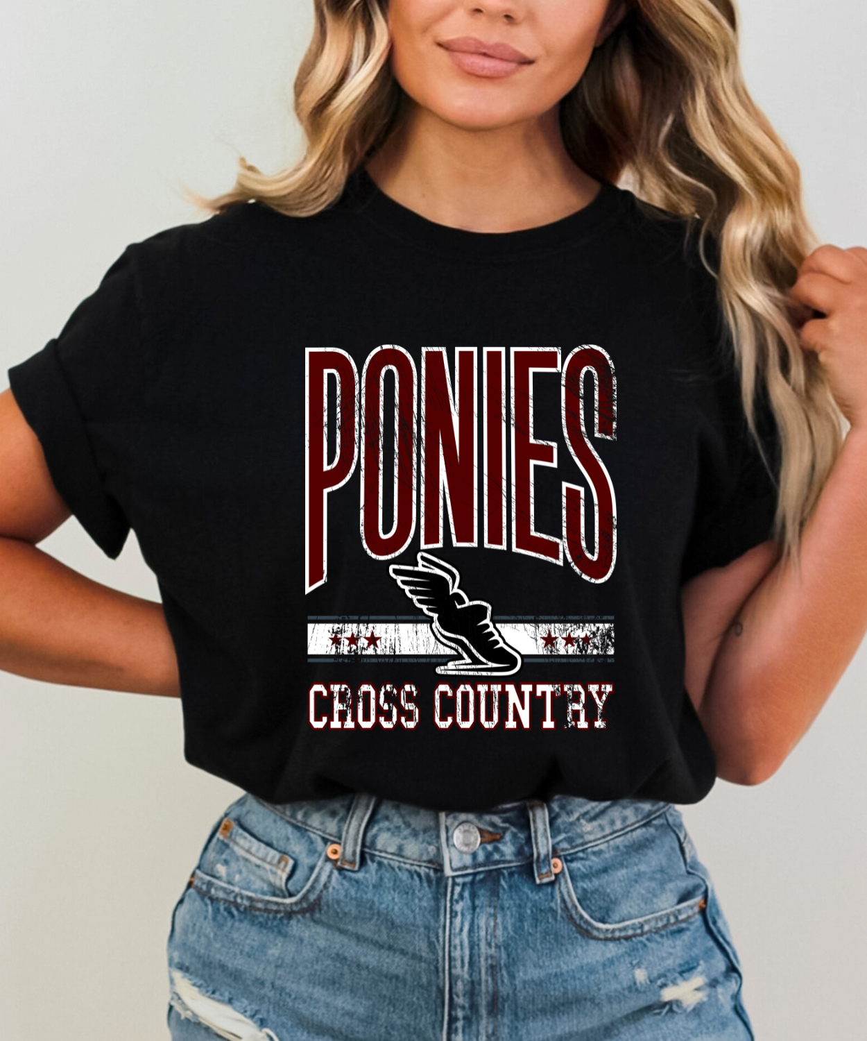 Ponies Cross Country All-Star (Gildan)
