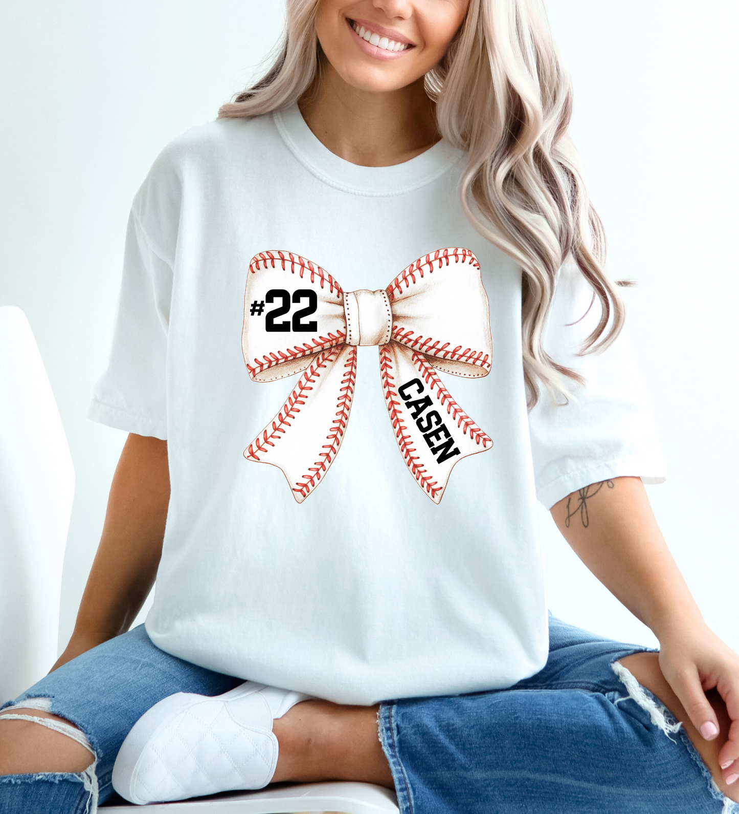 Renegades Baseball Bow (Comfort Colors)