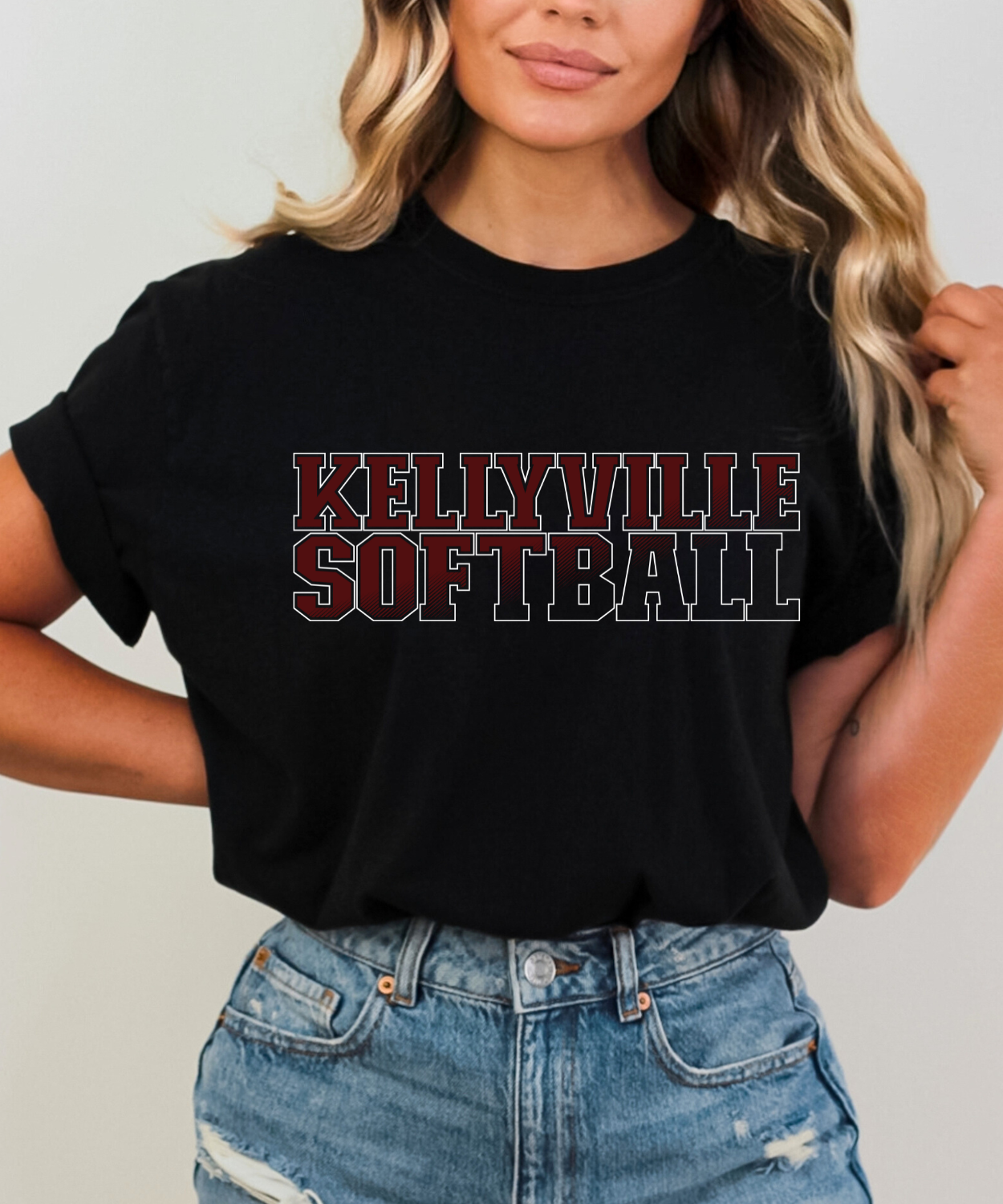 Kellyville Softball Diamond WHITE (Gildan)