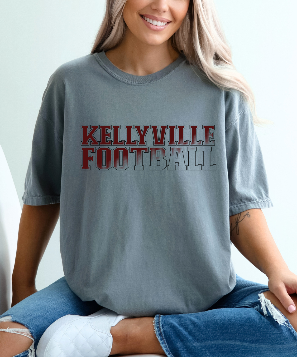 Kellyville Football Field BLACK (Comfort Colors)