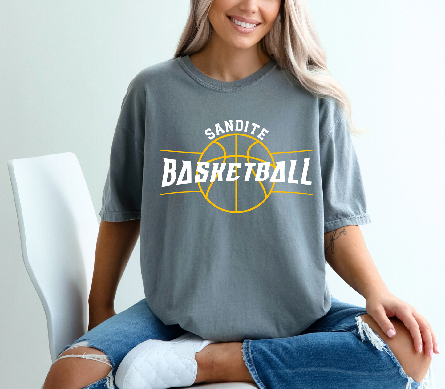 Sandite Basketball Dribble (Comfort Colors)