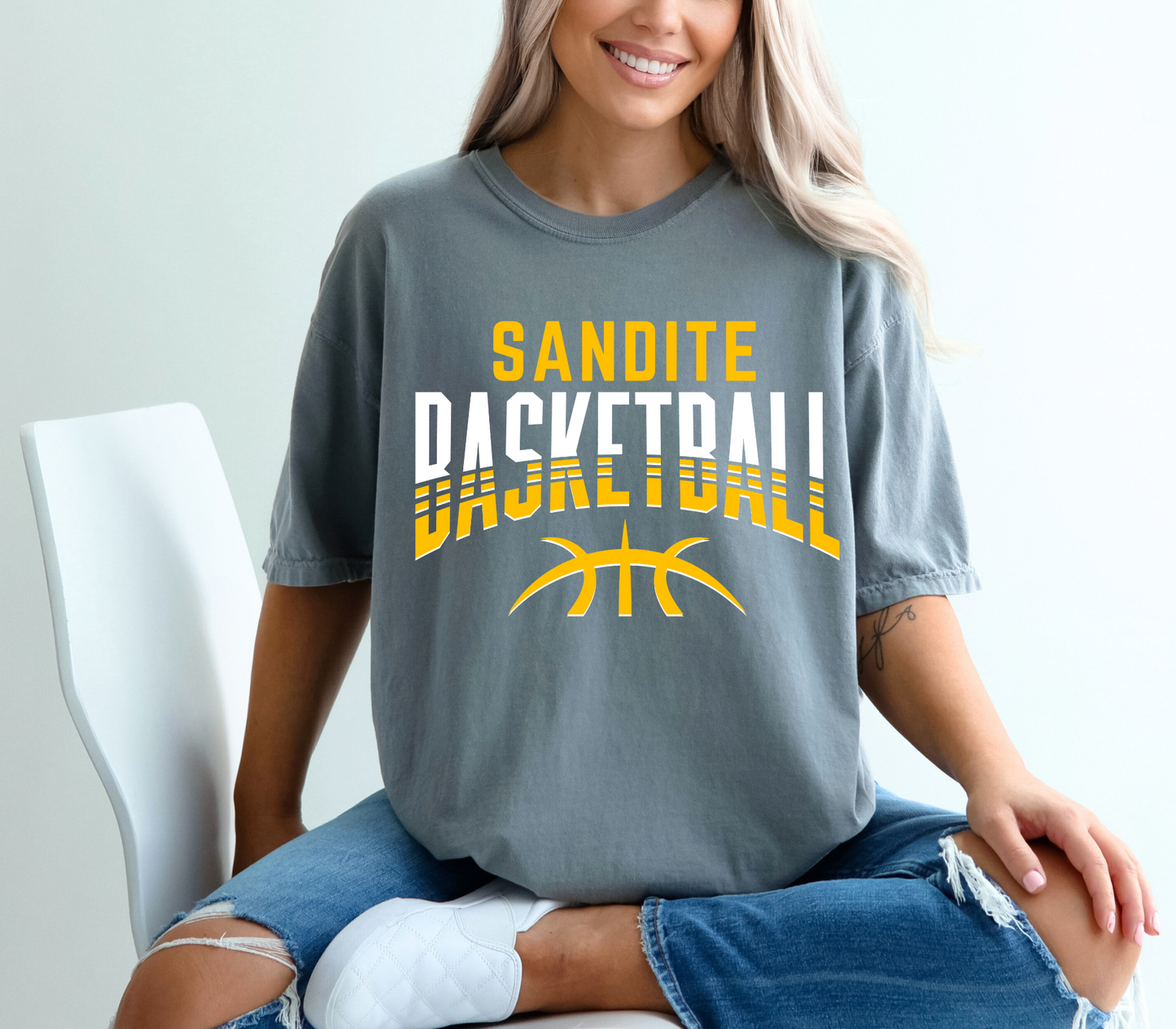 Sandite Basketball Hustle (Comfort Colors)