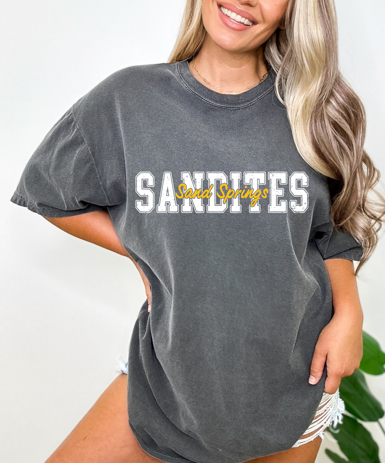 Sand Springs Sandites WHITE (Comfort Colors)