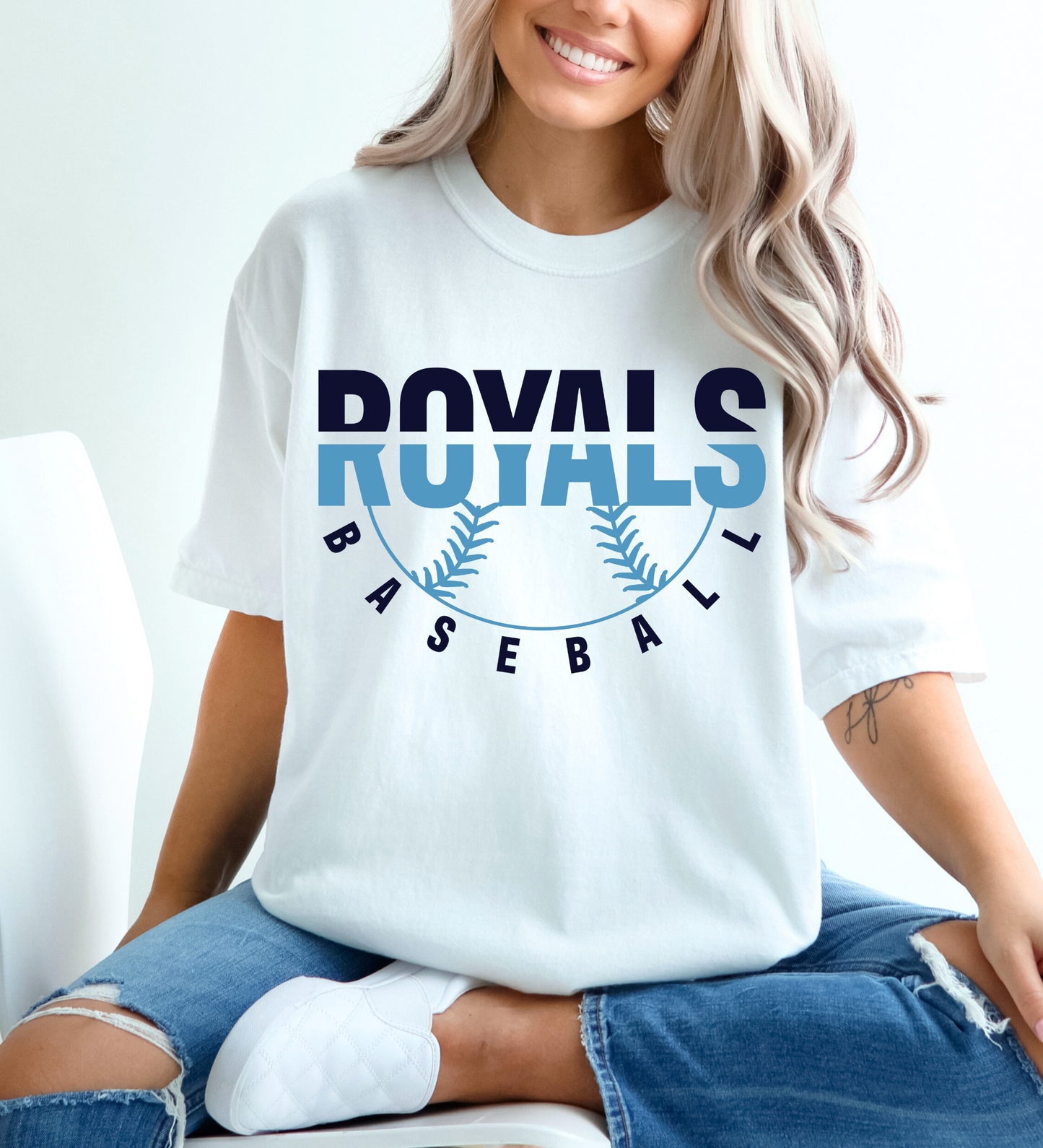 Royals Baseball Homerun (Comfort Colors)