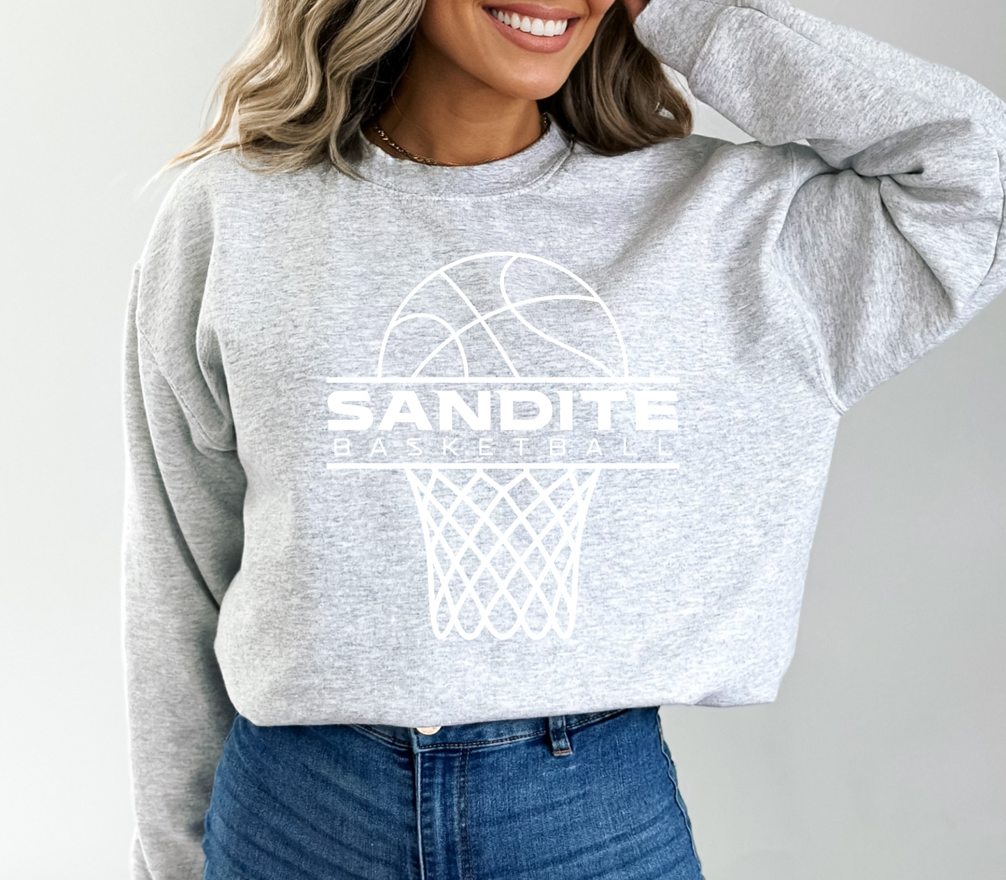 Sandite Basketball Offense WHITE (Gildan)