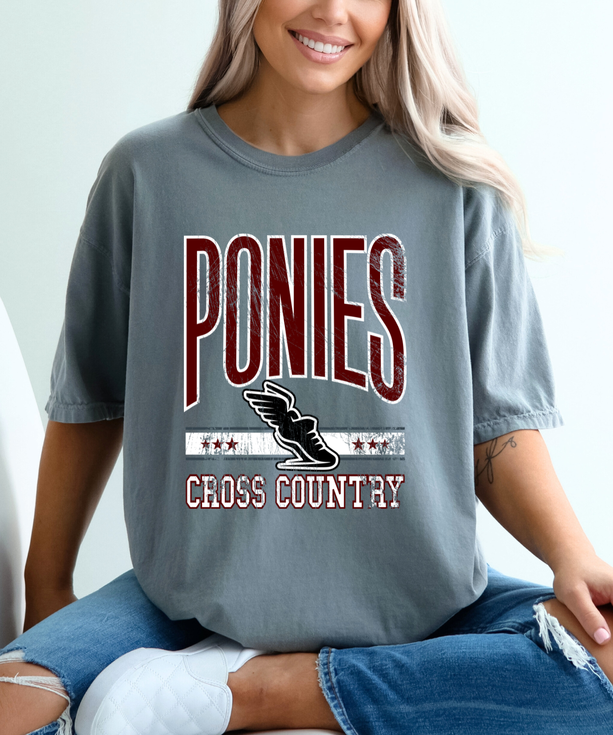 Ponies Cross Country All-Star (Comfort Colors)