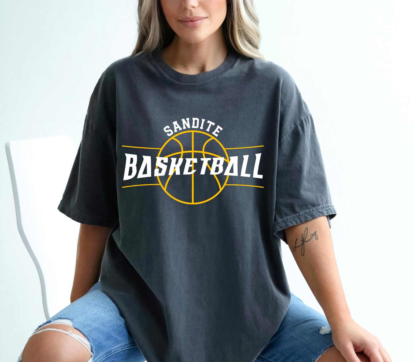 Sandite Basketball Dribble (Comfort Colors)