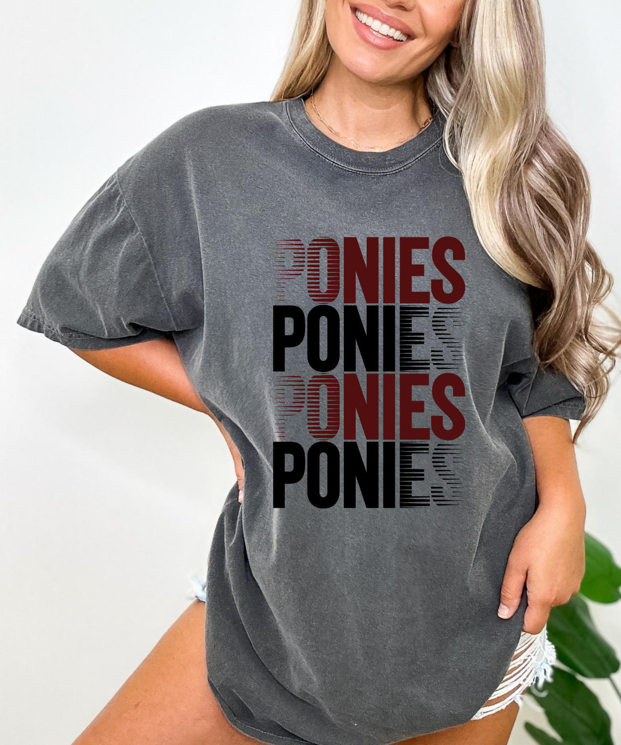 Stacked Ponies (Comfort Colors)