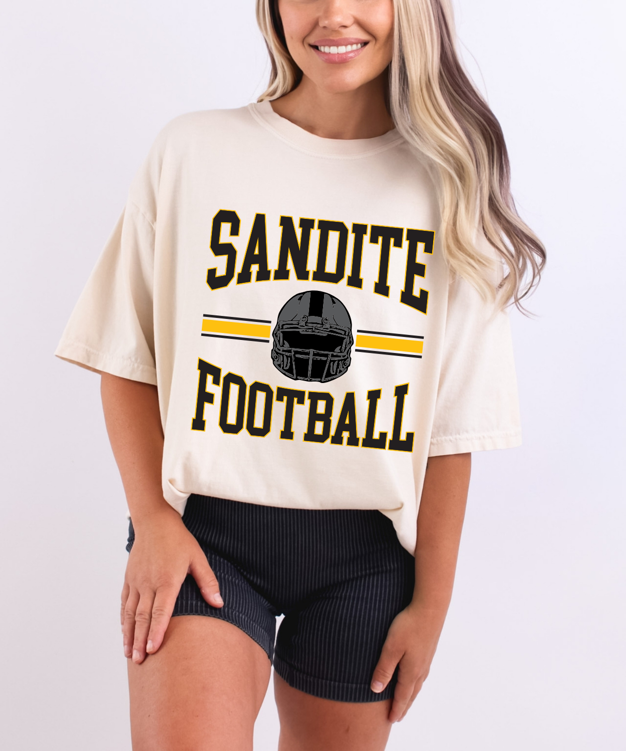 Sandite Football Center (Comfort Colors)