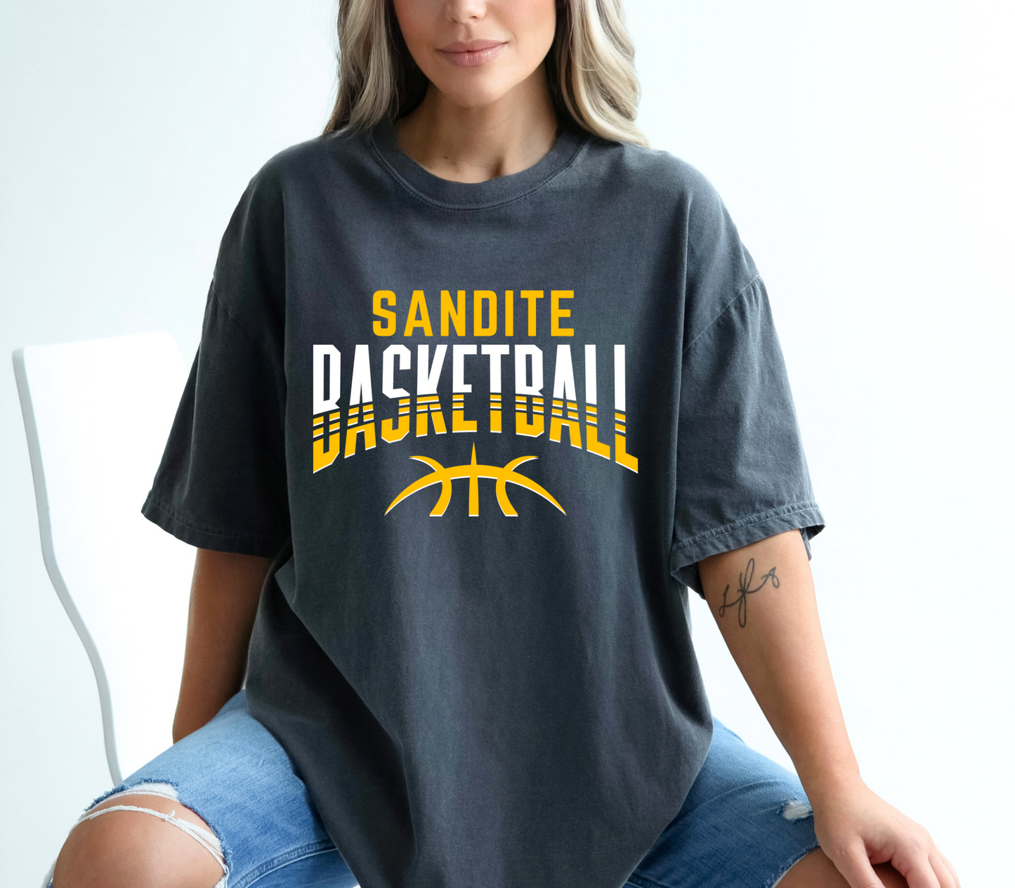 Sandite Basketball Hustle (Comfort Colors)