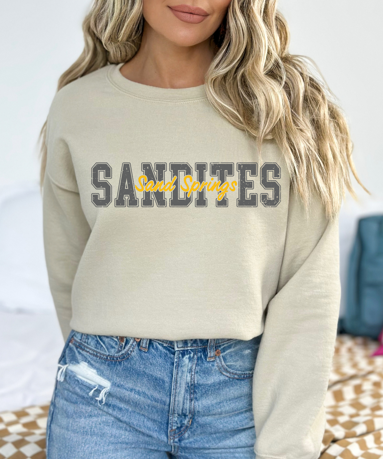 Sand Springs Sandites GREY (Gildan)