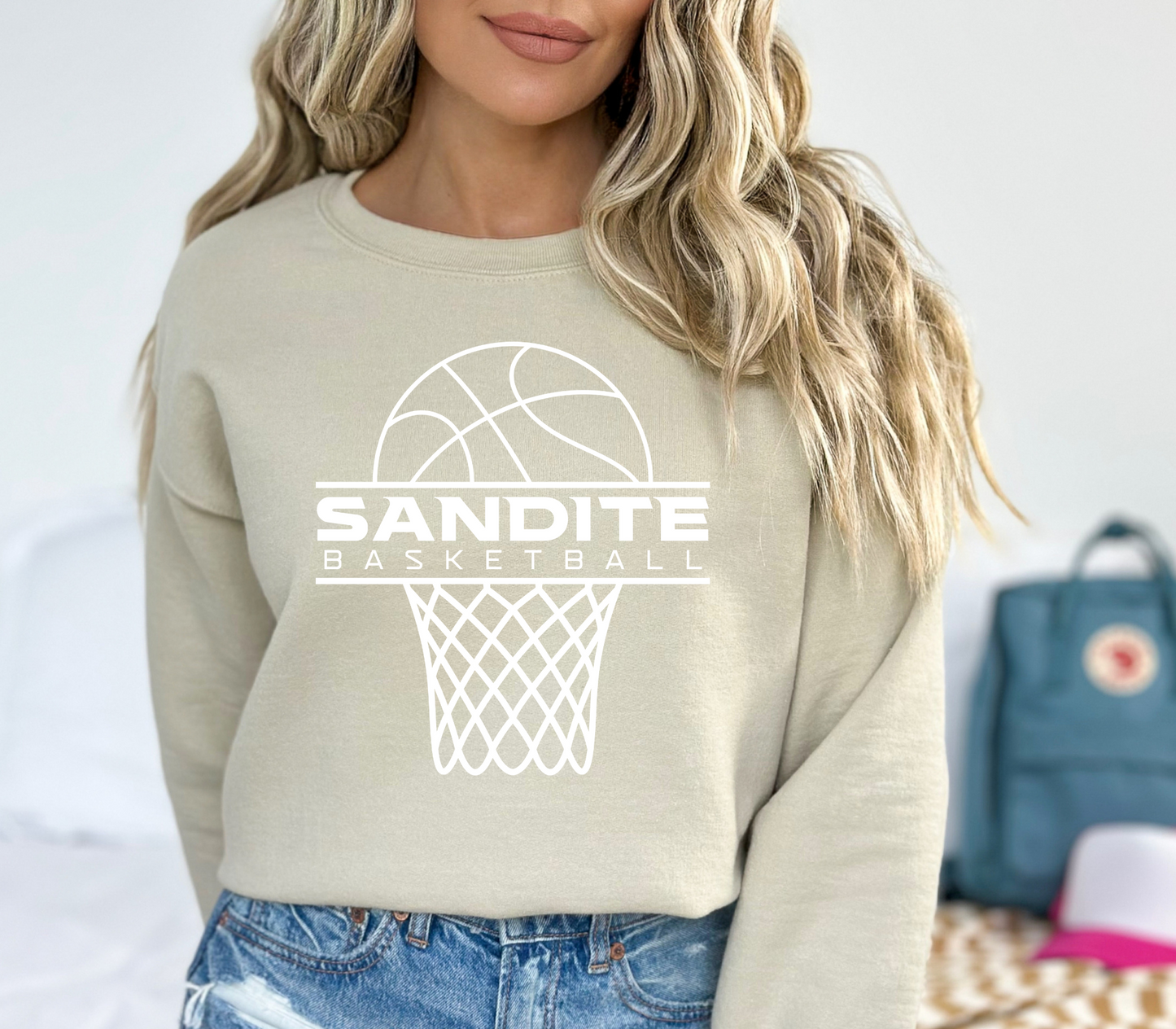 Sandite Basketball Offense WHITE (Gildan)