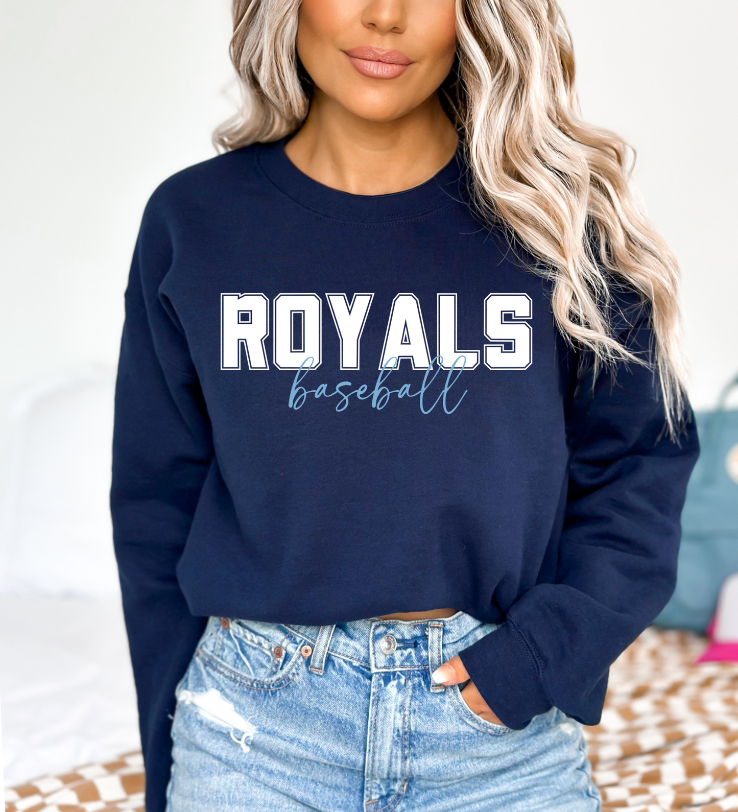 Royals Baseball University WHITE (Gildan)