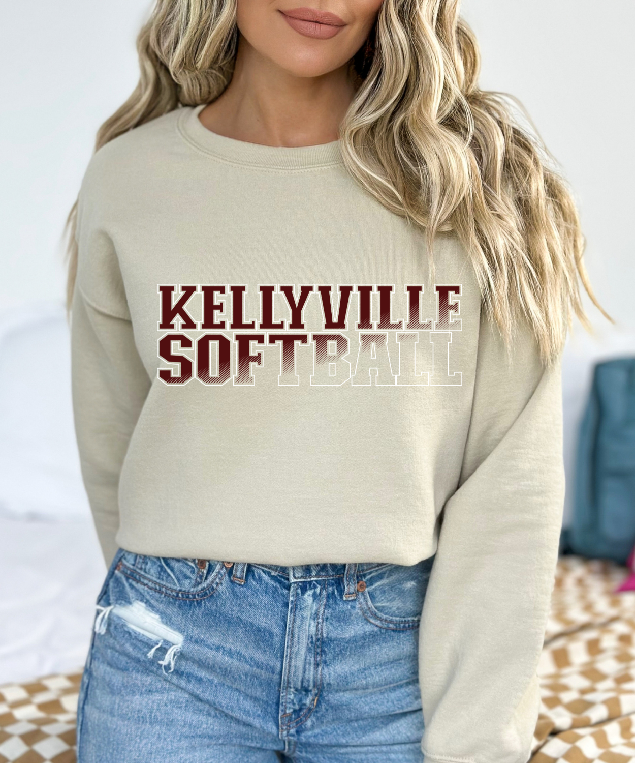 Kellyville Softball Diamond WHITE (Gildan)