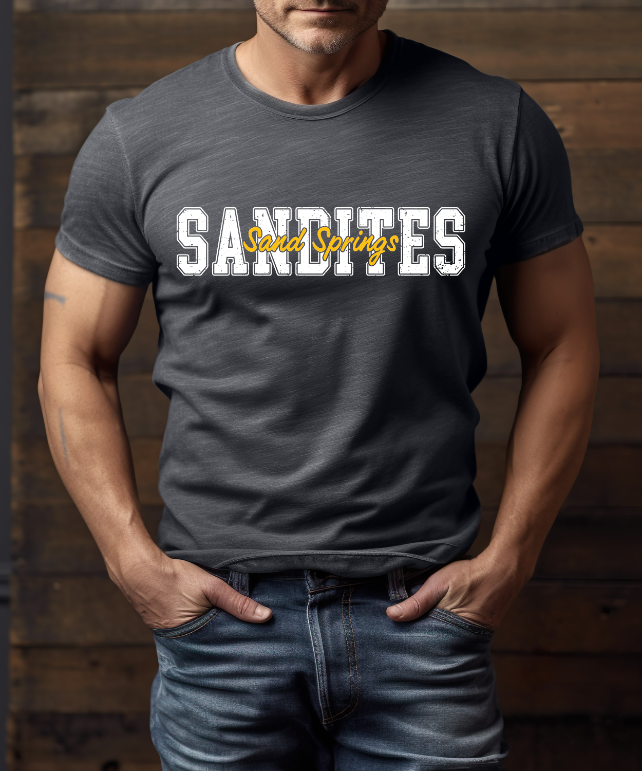 Sand Springs Sandites WHITE (Comfort Colors)