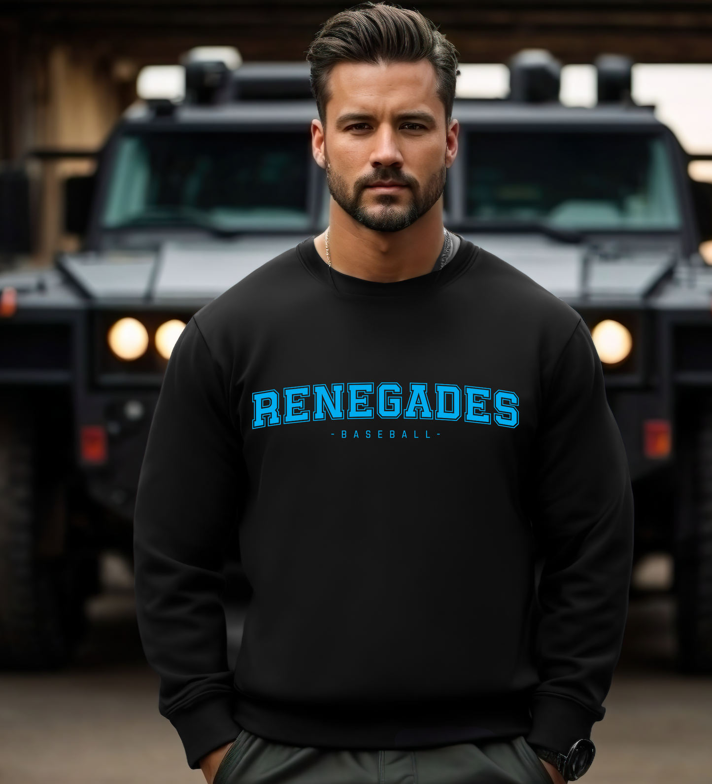 Renegades University Style BLUE (Comfort Colors)