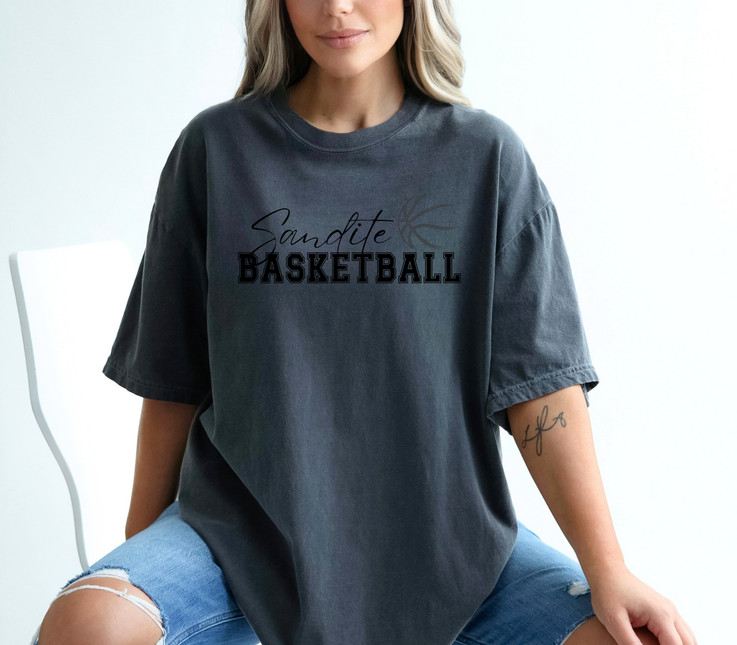 Sandites Ballin' for Jesus (Comfort Colors)