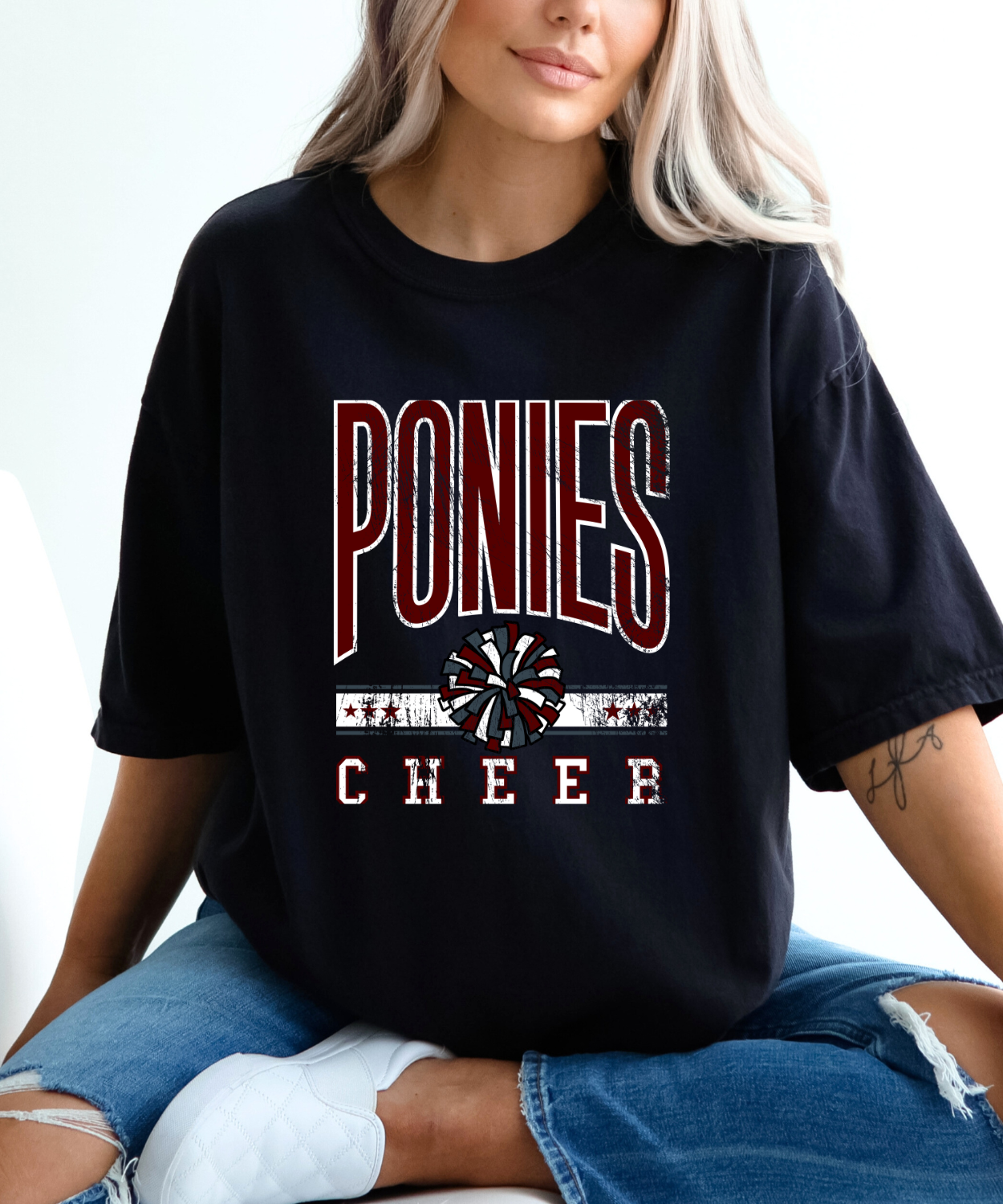 Ponies Cheer All-Star (Comfort Colors)