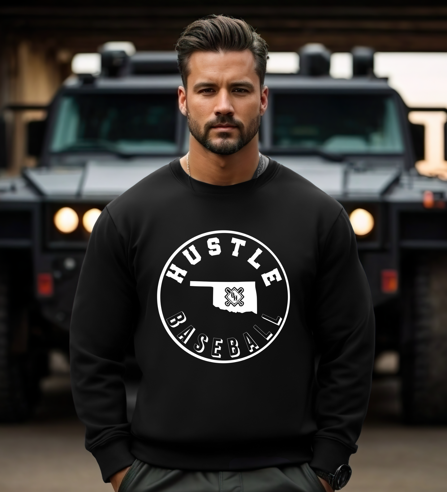 Hustle Circle Logo (Comfort Colors)