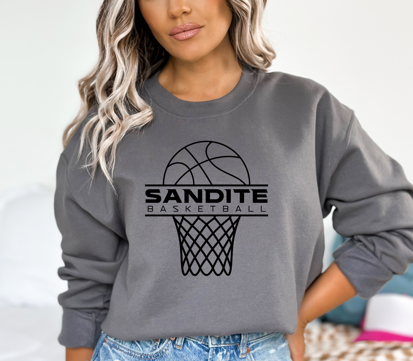 Sandite Basketball Offense BLACK (Gildan)