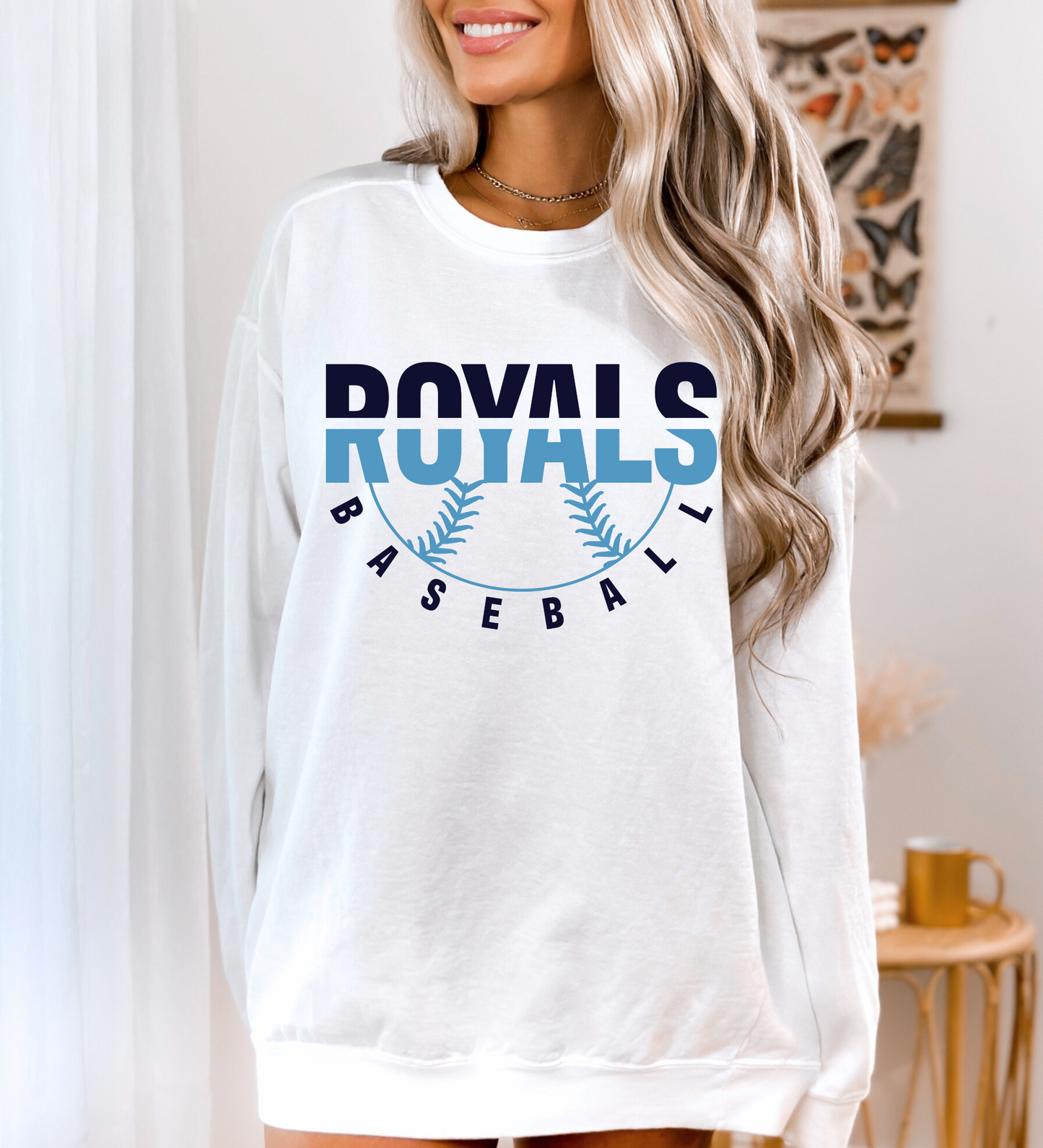 Royals Baseball Homerun (Comfort Colors)