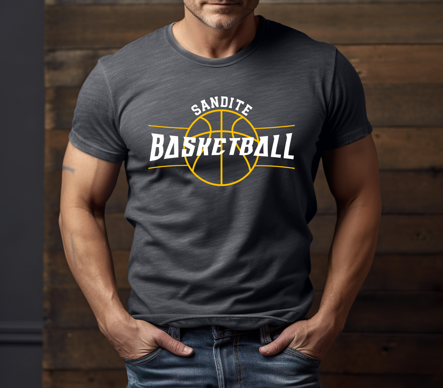 Sandite Basketball Dribble (Comfort Colors)