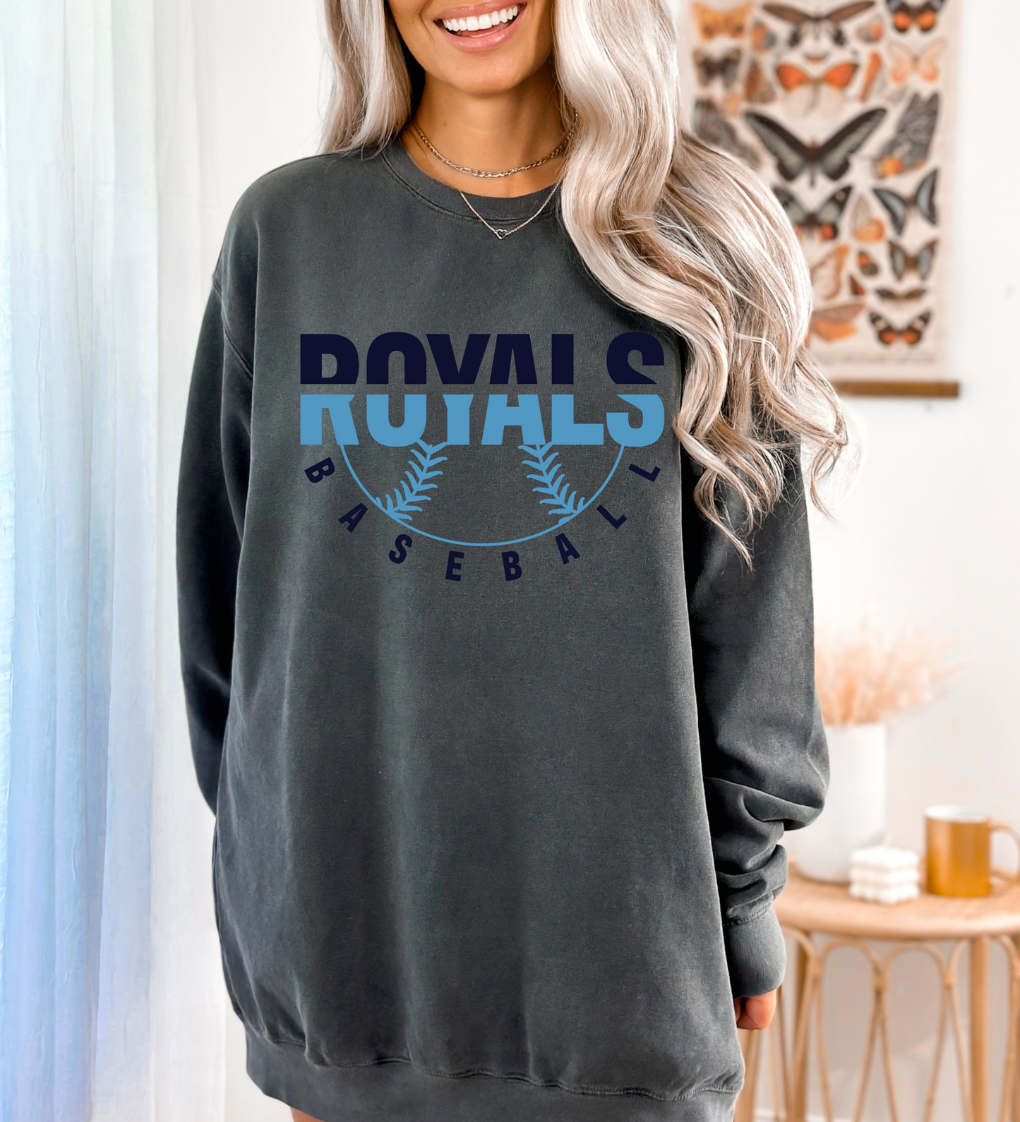 Royals Baseball Homerun (Comfort Colors)