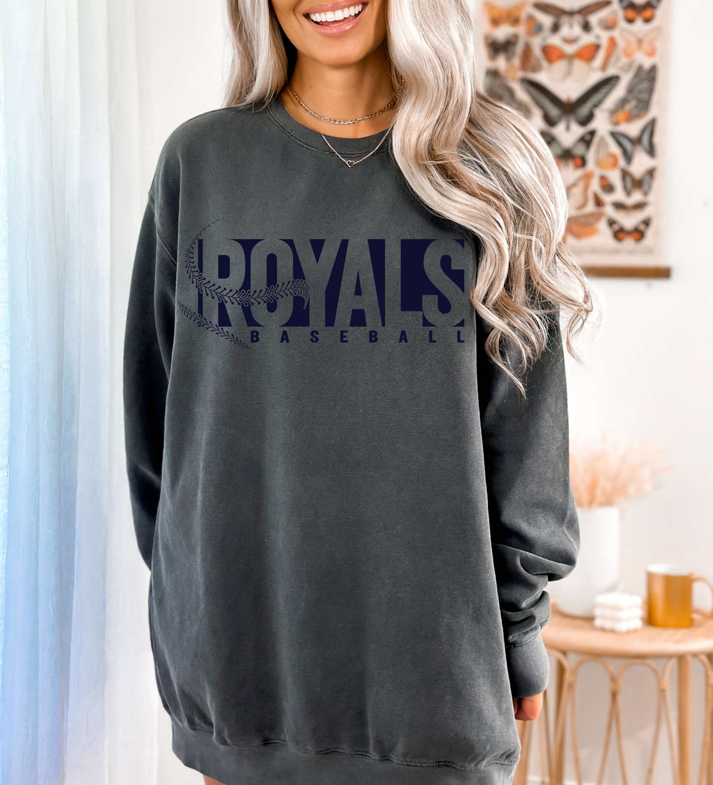 Royals Baseball Triple (Comfort Colors)