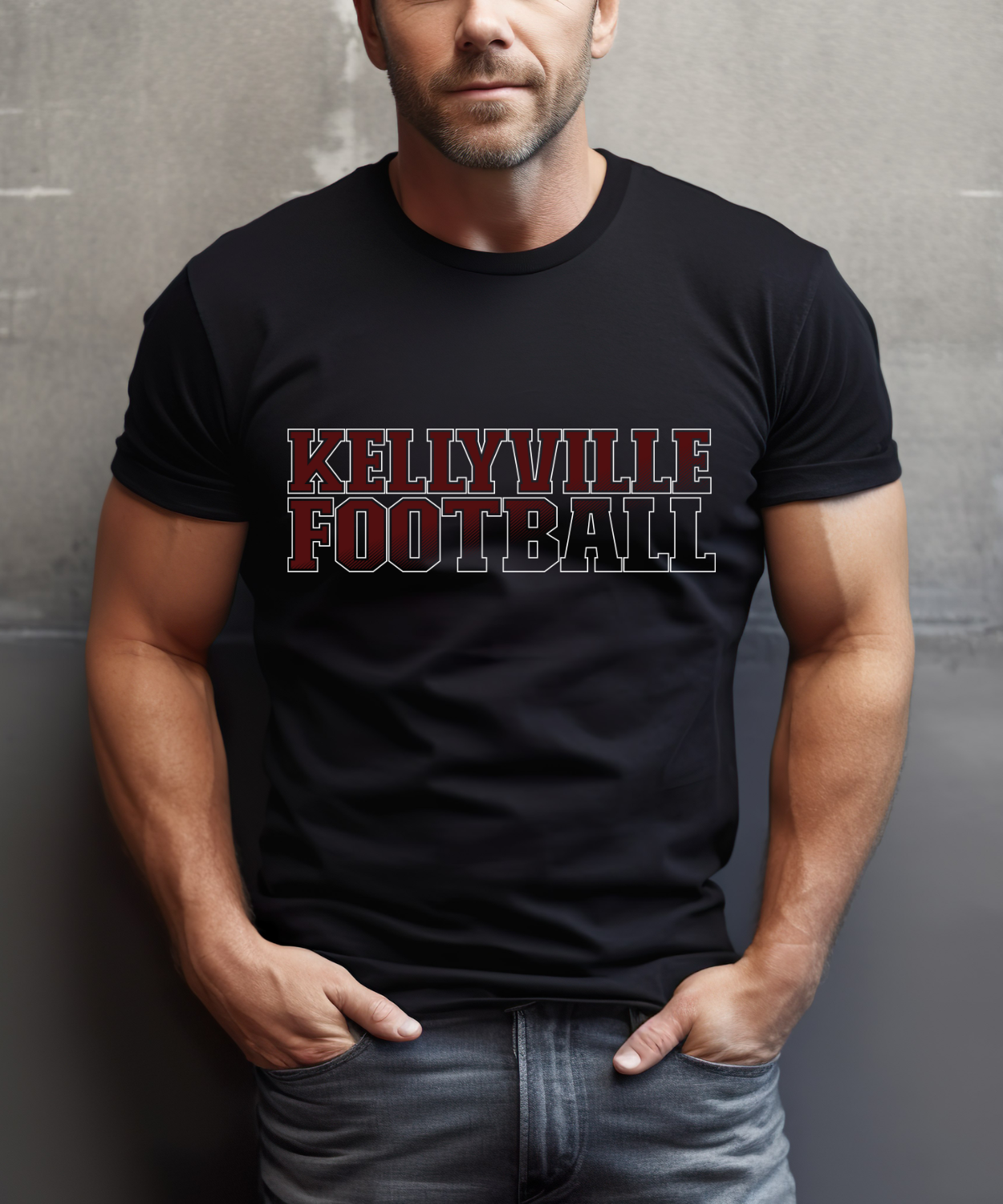 Kellyville Football Field WHITE (Gildan)
