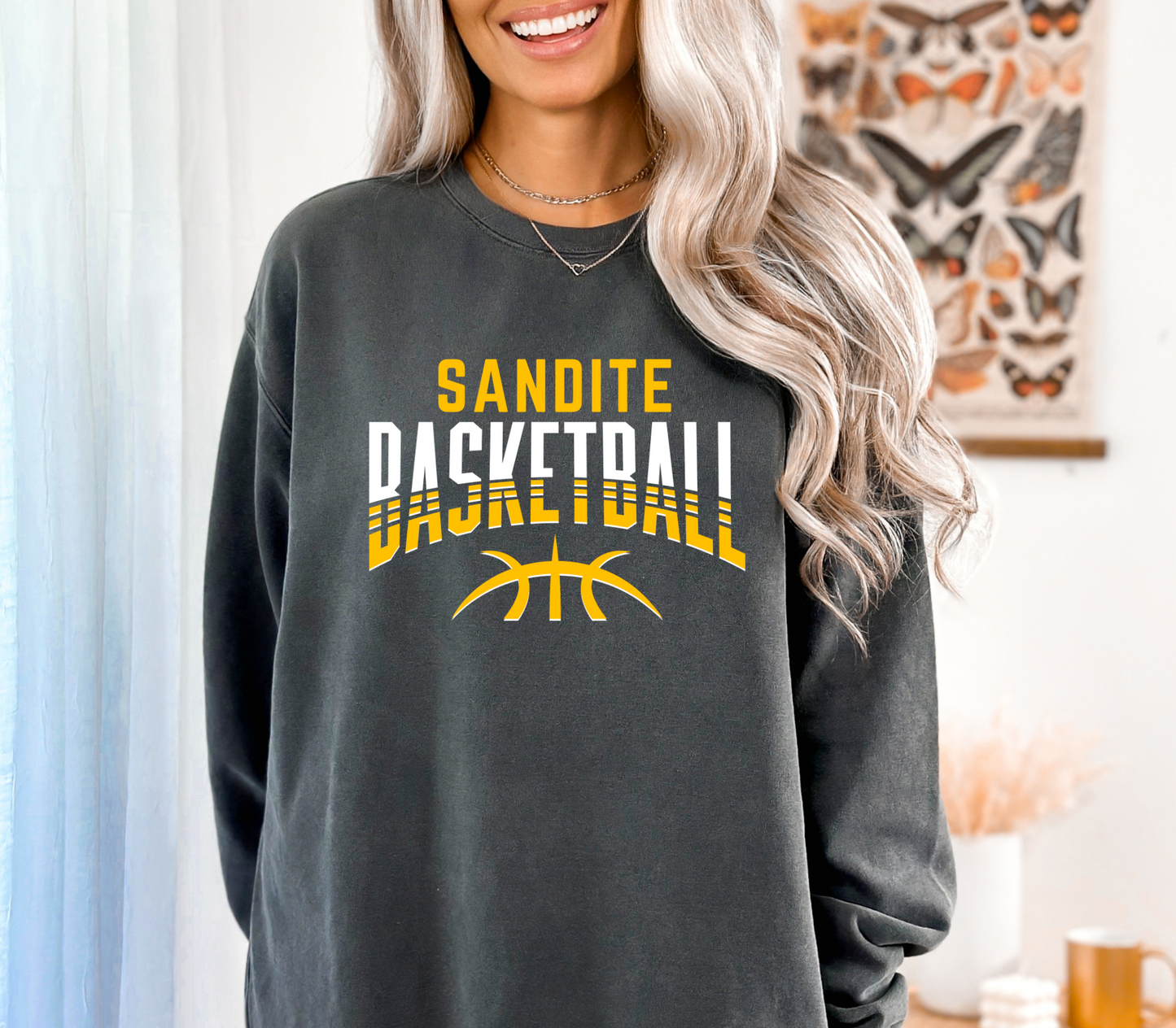 Sandite Basketball Hustle (Comfort Colors)