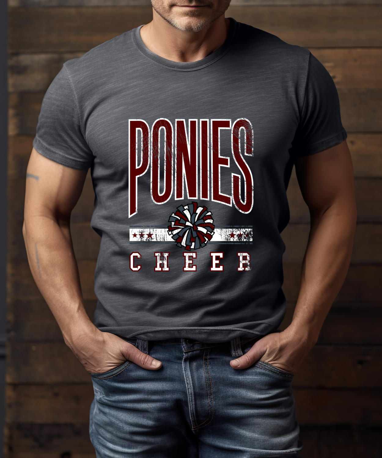 Ponies Cheer All-Star (Comfort Colors)