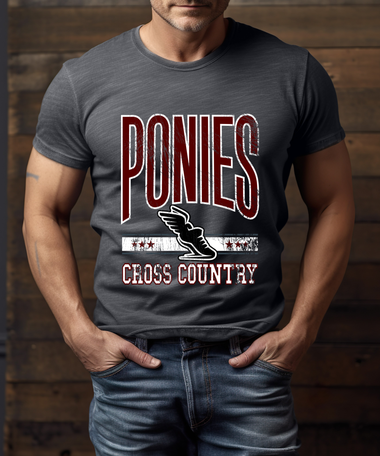 Ponies Cross Country All-Star (Comfort Colors)