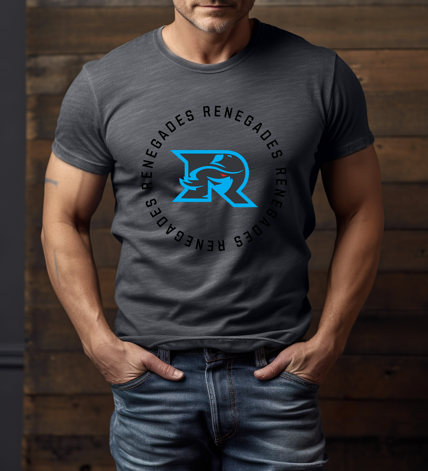 Renegades Logo BLACK (Comfort Colors)