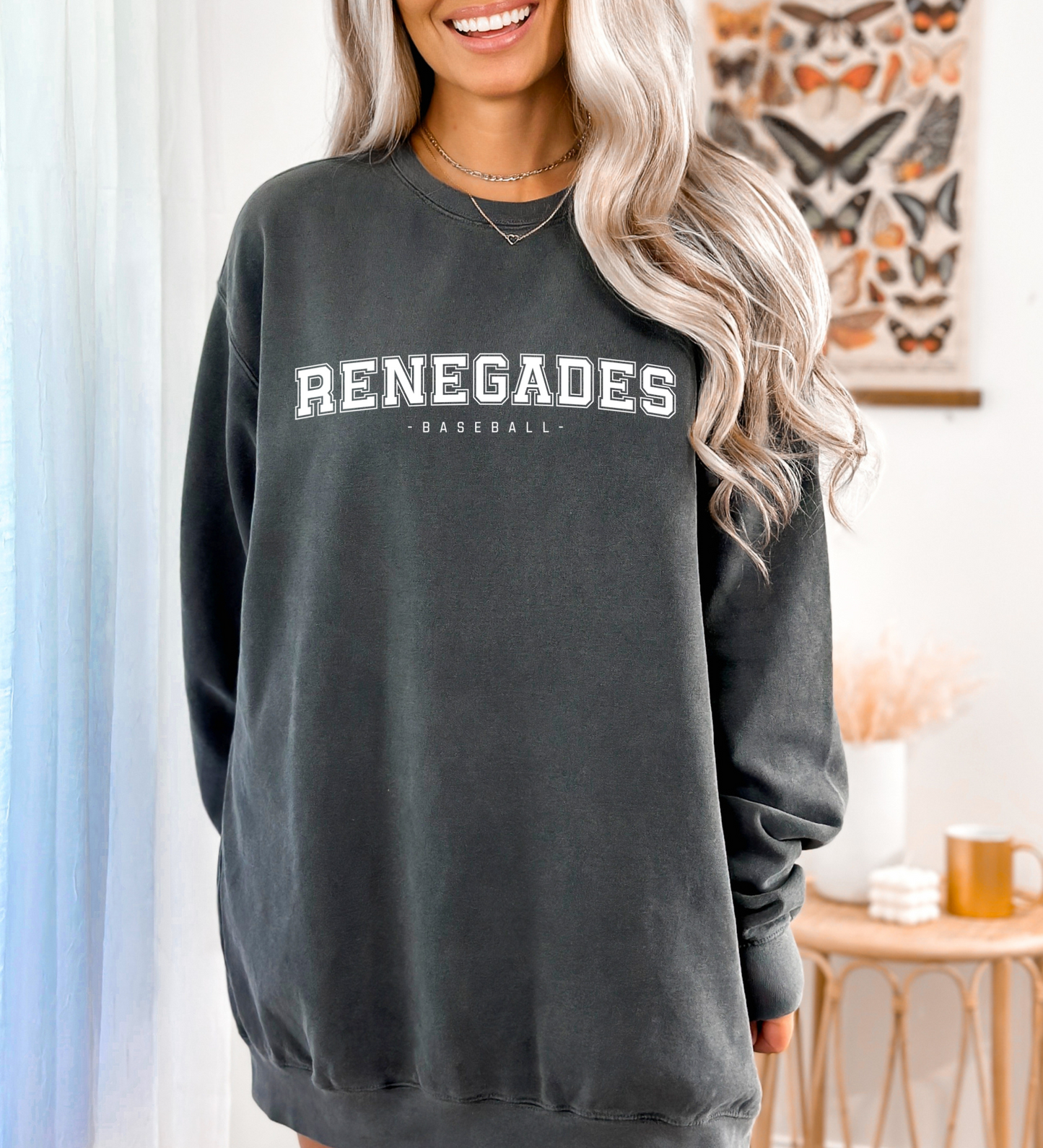 Renegades University Style WHITE (Comfort Colors)