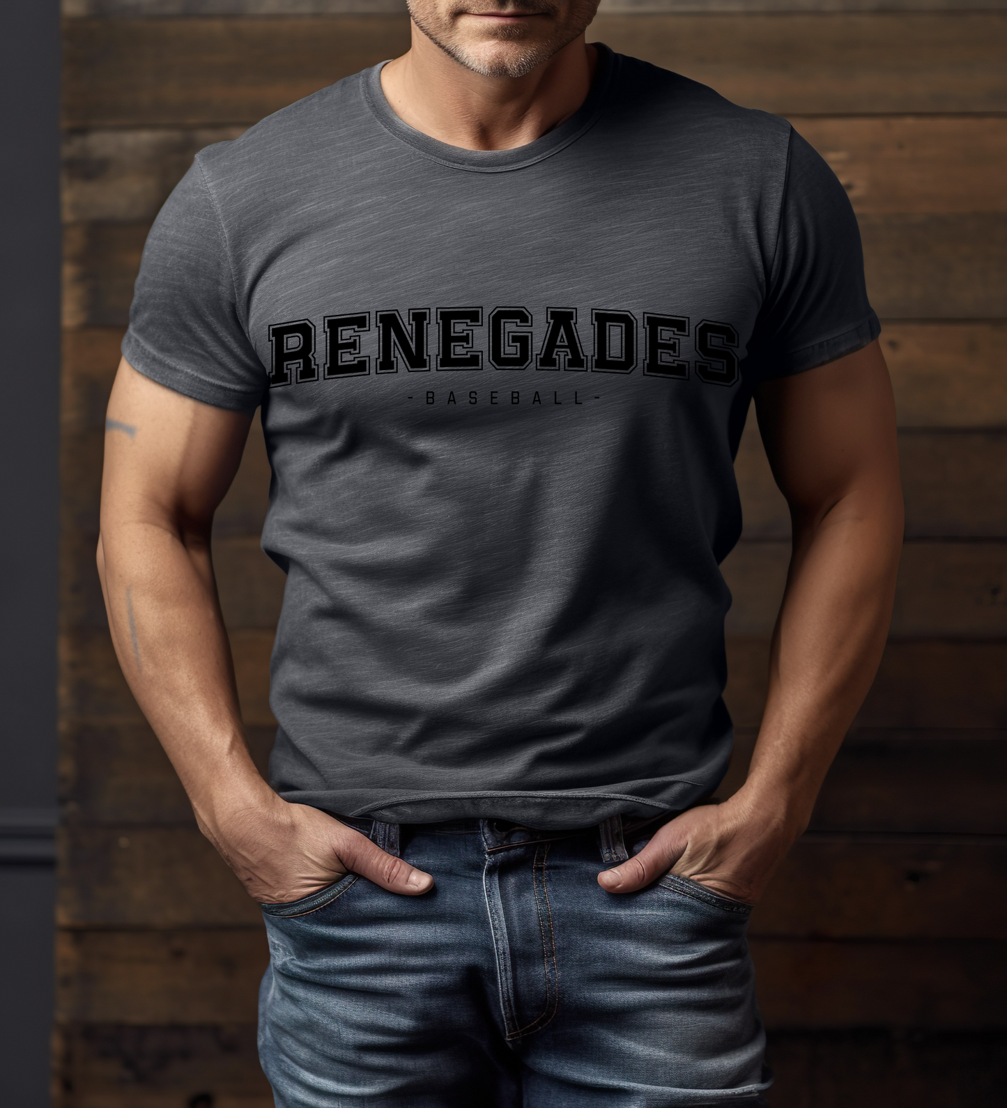 Renegades University Style BLACK (Comfort Colors)