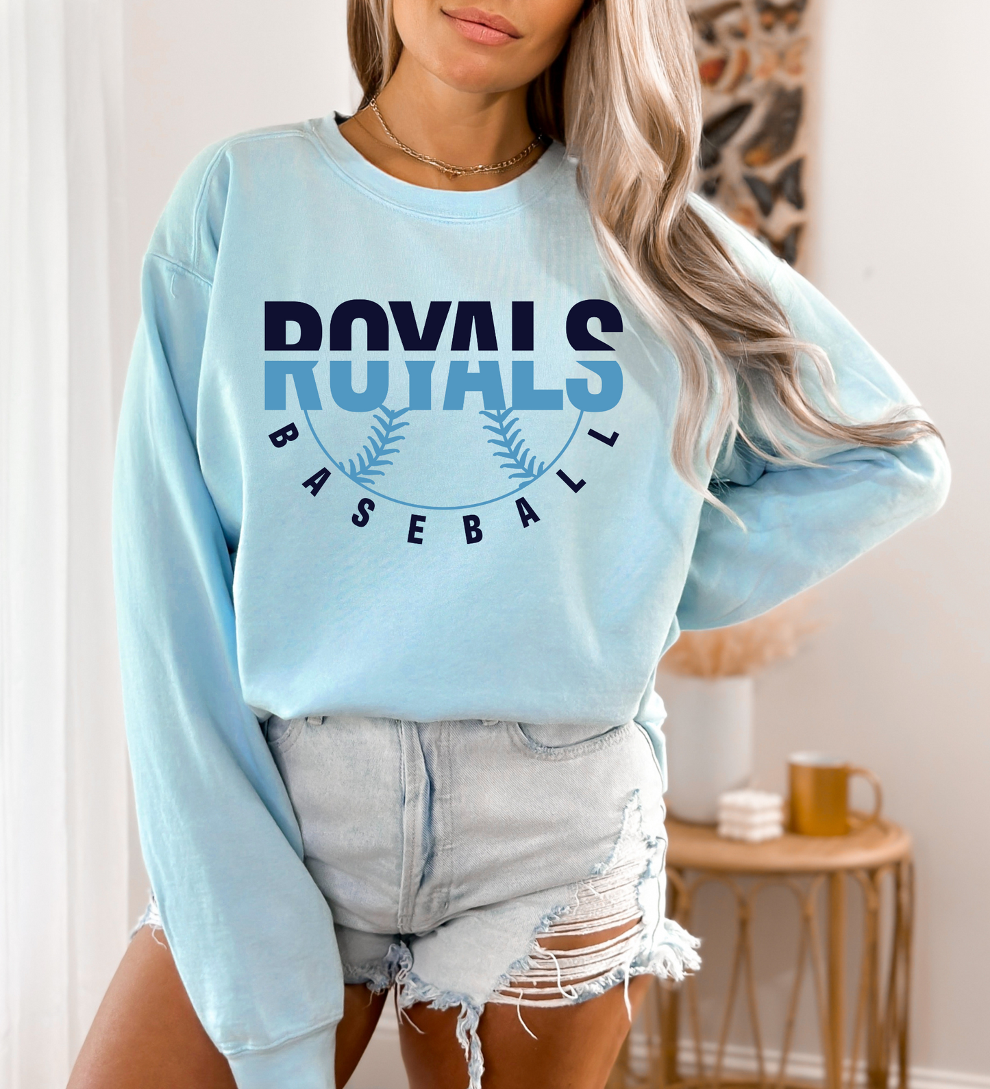 Royals Baseball Homerun (Comfort Colors)
