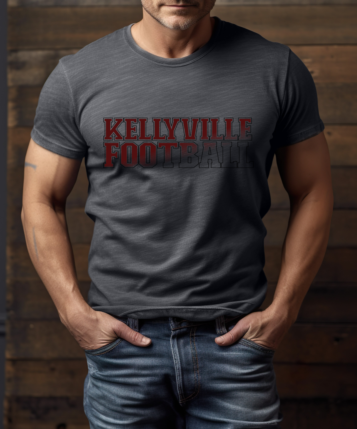Kellyville Football Field BLACK (Gildan)