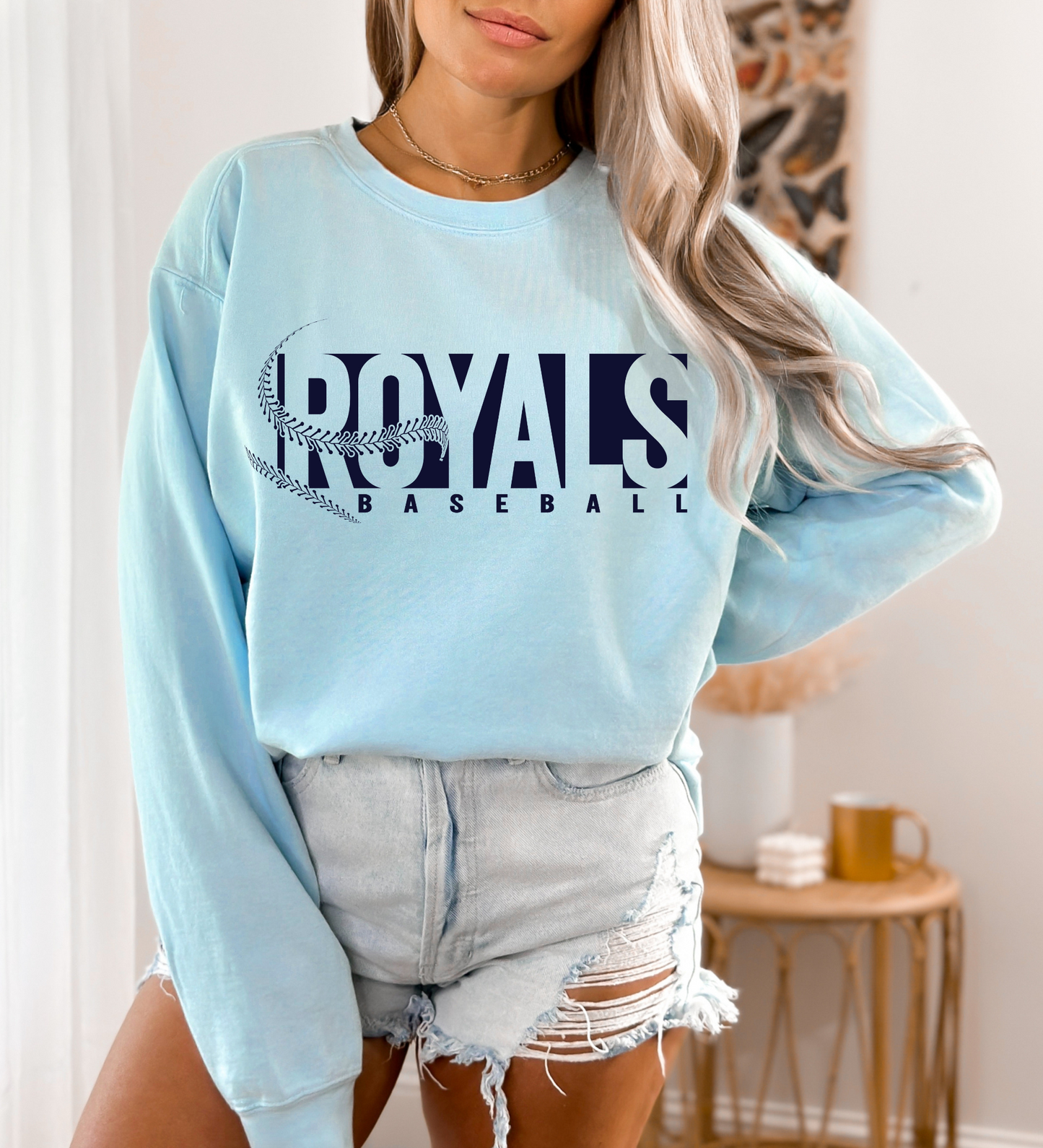 Royals Baseball Triple (Comfort Colors)
