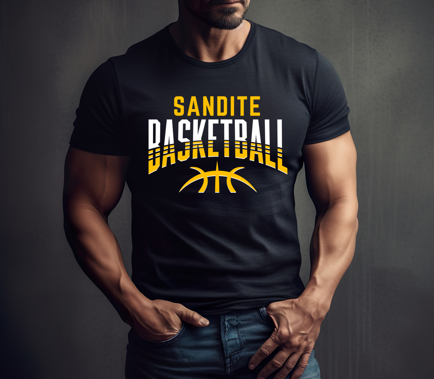 Sandite Basketball Hustle (Comfort Colors)